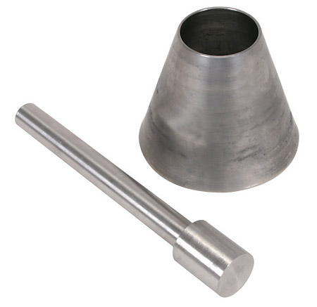 Conical Mold and Tamper— H-3360
